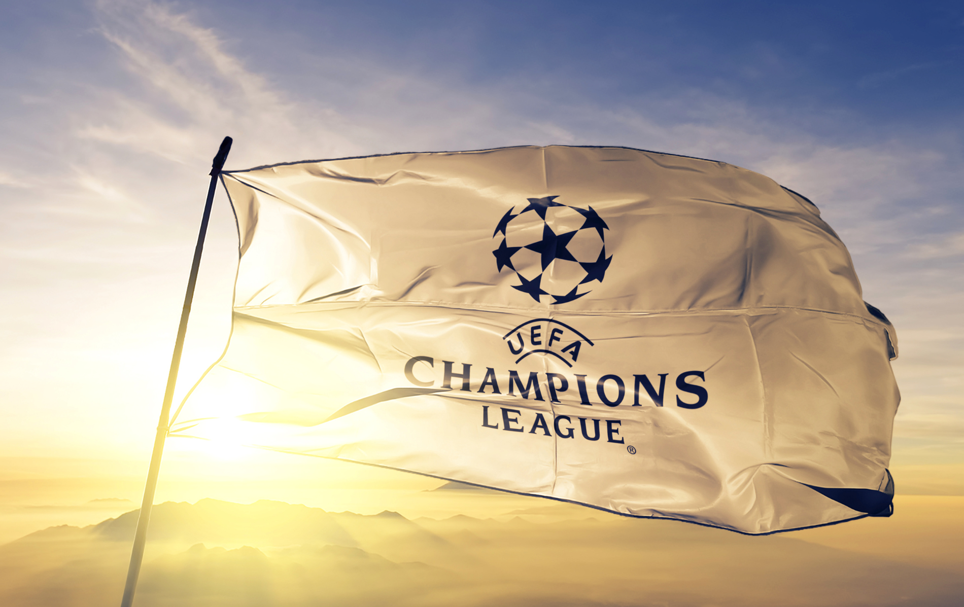 Champions League flag